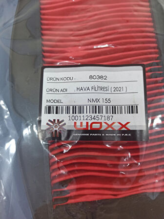 80382 HAVA FİLTRESİ WOXX [YAMAHA] NMAX 125-155 2021-2023