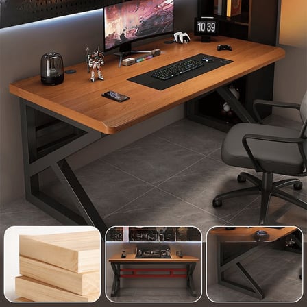 KC-0124 Çift Destekli Metal Ofis Masası, Çizilmeye Dayanıklı