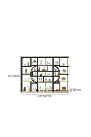 KC-0134 Çok Katlı Dikdörtgen MDF Kitaplık Zemin Tipi Bitki Standı