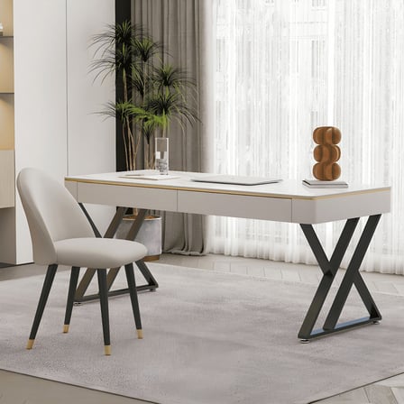 KC-0249 Metal Çalışma Masası Modern Tasarım Ofis Masası