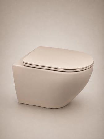 Krem Renk Asma Klozet 48x36,5x38 cm