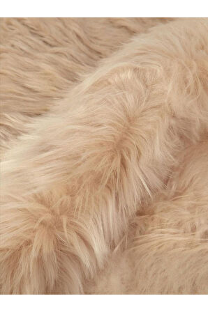 Kuzu Post Peluş Premium Yumuşacık Tüylü Halı Çift Kafa