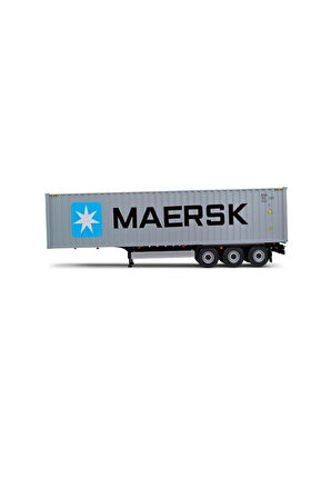 SOLİDO 1/24 CONTAINER TRAILER MAERSK GREY