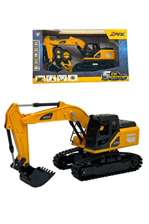 Uzaktan Kumandalı 1:24 Ölçek Ekscavatör Full Fonksiyon Kamyon İş Makinası