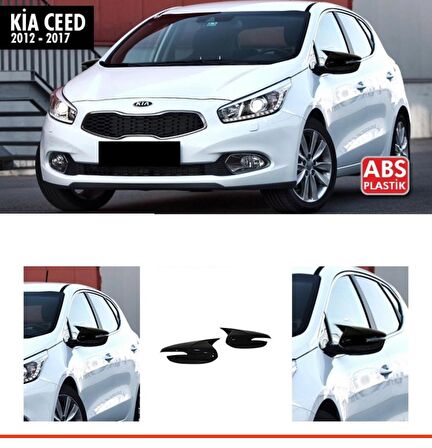 Kia Ceed Yarasa Ayna Kapağı Batman Ayna 2012-2017 arası Parlak Siyah