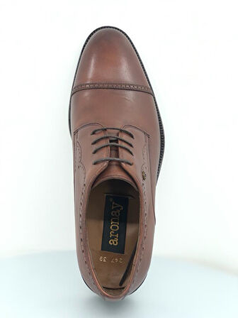 Aronay Bağcıklı Jurdan Kösele Erkek Klasik Ayakkabı