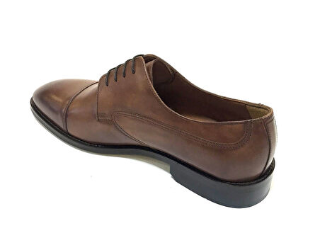 Aronay %100 Hakiki Deri Bağcıklı Jurdan Kösele Erkek Klasik Ayakkabı