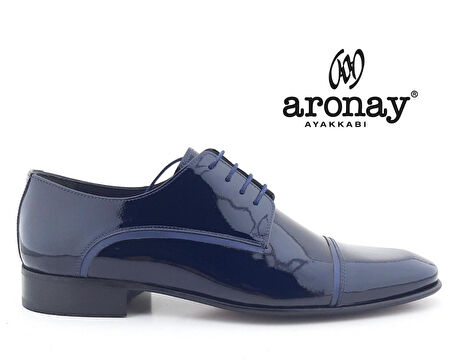 Aronay %100 Hakiki Deri Bağcıklı Jurdan Kösele Erkek Klasik Ayakkabı