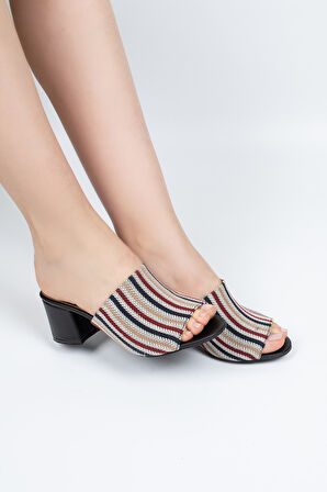 Feles Kadın Topuklu Terlik