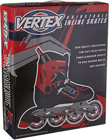 Vertex Abec 9 (SİLİKON TEKER) Çift Sıra Ayarlanabilir Paten (İçerisinde Teker Aparatları Mevcuttur)