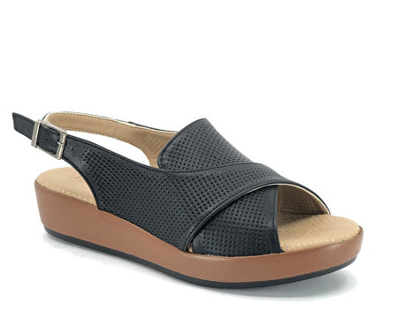 Ayakdaş 5513 Kadın Düz Taban Sandalet