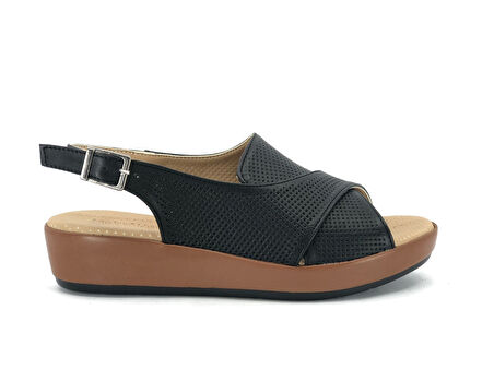 Ayakdaş 5513 Kadın Düz Taban Sandalet