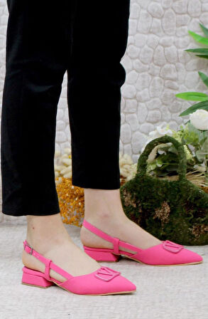 Feles 01-902 V Toka Kadın Babet Ayakkabı