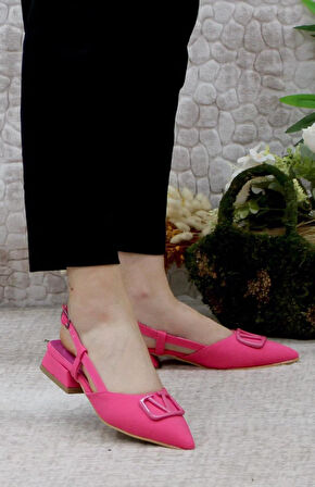 Feles 01-902 V Toka Kadın Babet Ayakkabı