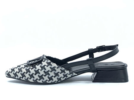 Feles 01-902 V Toka Kadın Babet Ayakkabı