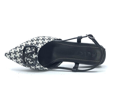 Feles 01-902 V Toka Kadın Babet Ayakkabı