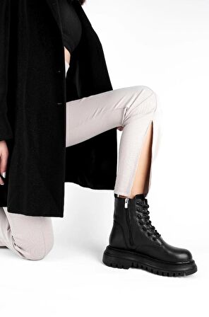 Feles Kalın ve Yüksek Taban Günlük Bot Kadın Postal Bot