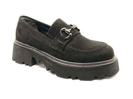 Feles 052-833 Toka Detaylı Oxford Günlük Loafer Kadın Ayakkabı