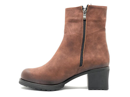 Ayakdaş 2295 Kauçuk Taban Topuklu Kadın Bot