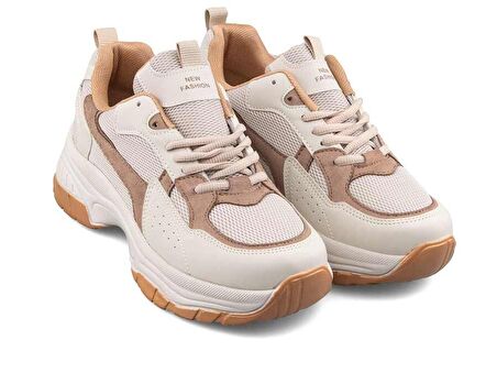 Lambırlent 105 Kalın Taban Sneaker Unisex Spor Ayakkabı