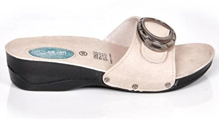 Aryan 68-788 Jelli Topuk Dikeni Özel Dr.Tavsiyeli Ortapedik Kadın Terlik