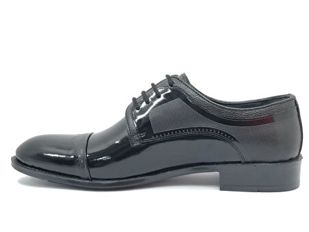 Berlino 651-09-17 Bağcıklı Hakiki Deri Neolit Erkek Klasik Ayakkabı