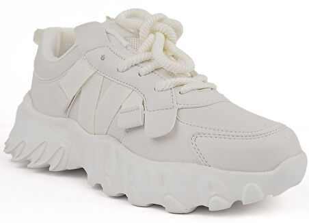 Cool Verom Bağcık Görünümlü Cırt Cırtlı Sneaker Ortopedik Çocuk Spor Ayakkabı