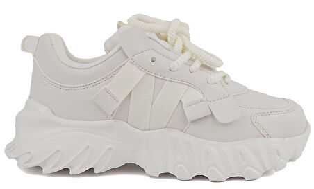 Cool Verom Bağcık Görünümlü Cırt Cırtlı Sneaker Ortopedik Çocuk Spor Ayakkabı