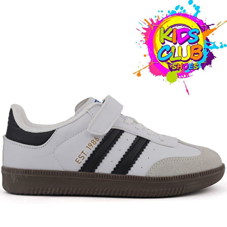 Cool Sambas Cırt Cırtlı Sneaker Ortopedik Çocuk Spor Ayakkabı