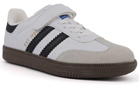 Cool Sambas Cırt Cırtlı Sneaker Ortopedik Çocuk Spor Ayakkabı