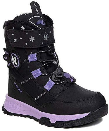 Kids Club Shoes Ndrops-014 İçi Yünlü Unisex Kar Botu Çocuk Bot