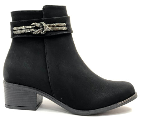 Mehtap Yanı Taş Detaylı Fantazi Klasik Kadın Bot