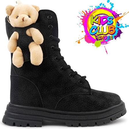 Kids Club Shoes Perla Hayvan Figürlü Ortopedik Kaymaz Taban Unisex Çocuk Bot