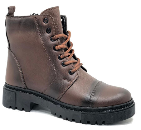 Kocamanlar 4290 Hakiki Deri Postal Kadın Bot