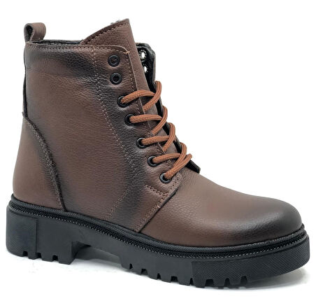 Kocamanlar 4291 Hakiki Deri Postal Kadın Bot