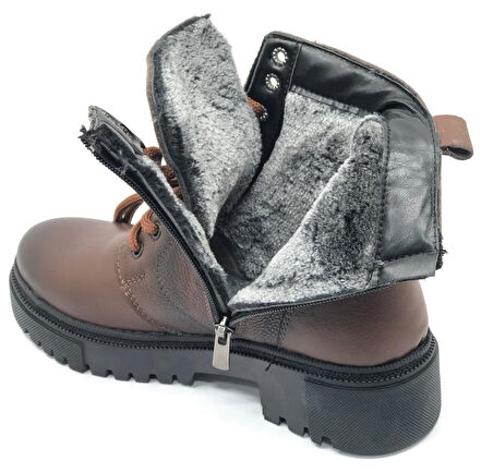 Kocamanlar 4291 Hakiki Deri Postal Kadın Bot