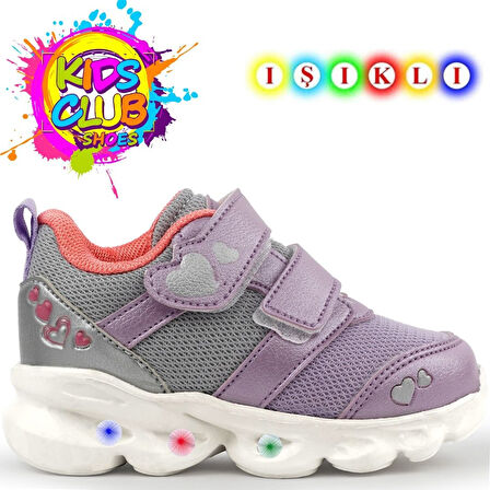 Cool 25-Caty Işıklı Ortopedik Taban Bebek Spor Ayakkabı