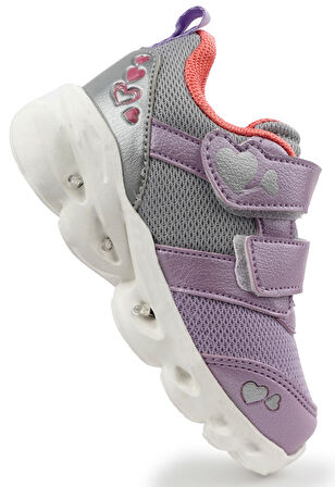 Cool 25-Caty Işıklı Ortopedik Taban Bebek Spor Ayakkabı