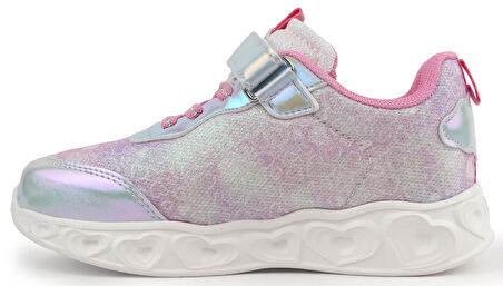 Cool Yuki Işıklı Ortopedik Taban Kız Çocuk Spor Ayakkabı