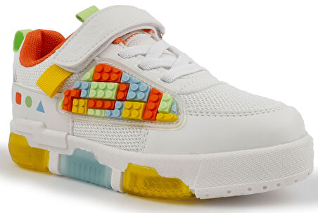 Cool Legos Işıklı Ortopedik Taban Unisex Çocuk Spor Ayakkabı