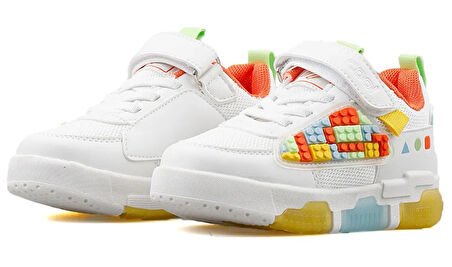 Cool Legos Işıklı Ortopedik Taban Unisex Çocuk Spor Ayakkabı