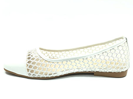 Feles Dantel Detaylı Kadın Babet Ayakkabı