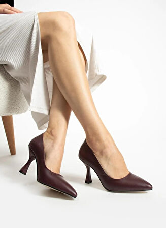 Feles Kadeh Topuklu Kadın Stiletto Ayakkabı