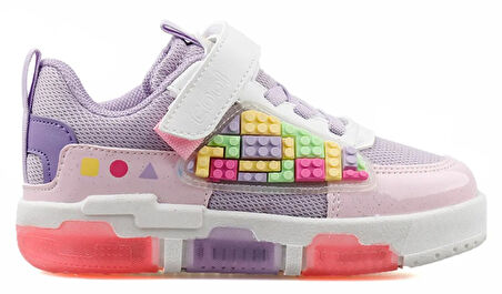 Cool Legos Işıklı Ortopedik Taban Unisex Çocuk Spor Ayakkabı