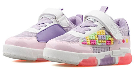 Cool Legos Işıklı Ortopedik Taban Unisex Çocuk Spor Ayakkabı