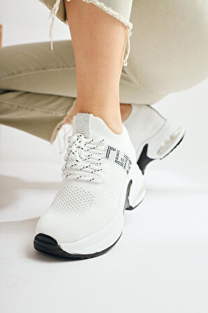 Kocamanlar 48564014 Sneaker Gizli Topuk Kadın Spor Ayakkabı