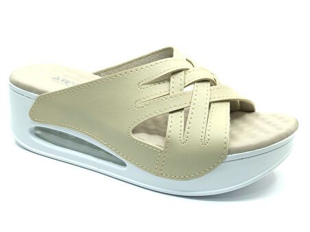 Aryan 100-933 D.r Tavsiyeli Havalı Taban Ortapedik Kadın Terlik