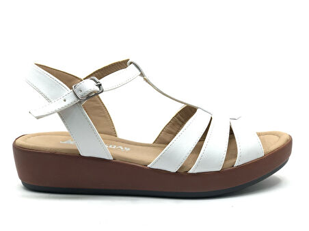 Ayakdaş 1040 Kadın Düz Taban Sandalet