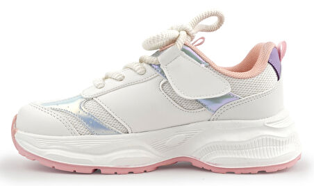 Cool Birian Bağcık Görünümlü Cırt Cırtlı Sneaker Ortopedik Çocuk Spor Ayakkabı