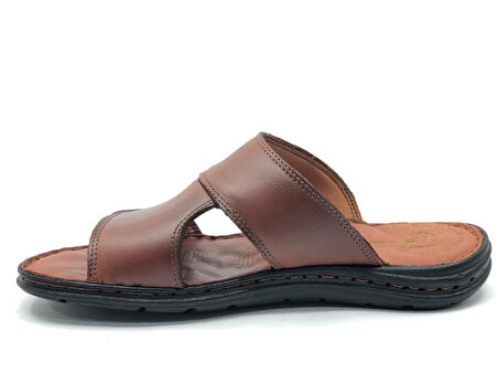 Asker 1928-25 %100 Hakiki Deri Erkek Full Ortapedik Terlik